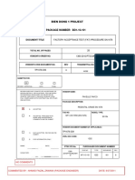 Factory Acceptance Test Procedure for Pedestal Crane 1676