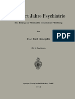 1918 Book HundertJahrePsychiatrie