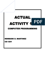 Actual Activity 1.1 - Martinez, Renmark d.