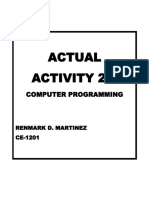 Actual Activity 2.1 - Martinez Renmark D.