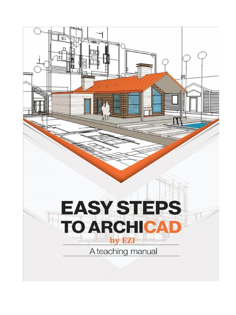 Easy Steps To ArchiCAD Manual Ready To Print PDF Wall Building