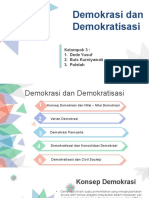 Demokrasi Dan Demokraisasi (1)