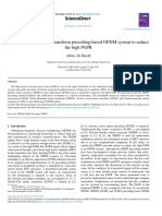 OFDM PAPR Reduction Using DHMT Precoding