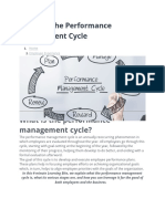 Guide To The Performance Management Cycle