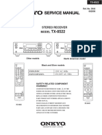 Service Manual Service Manual: Stereo Receiver Model