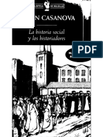 CASANOVA, Julían - La Historia Social y Los Historiadores