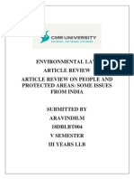 Environmental Law Article Review