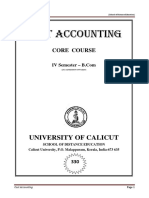 BCom Core Cost Accounting