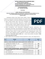 Pengumuman JPT Pratama Hasil Seleksi Administrasi