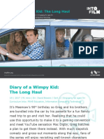 Film Guide - Diary of A Wimpy Kid - The Long Haul