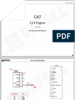 Revision #1: CAT C13 Engine Electrical Circuit Diagram