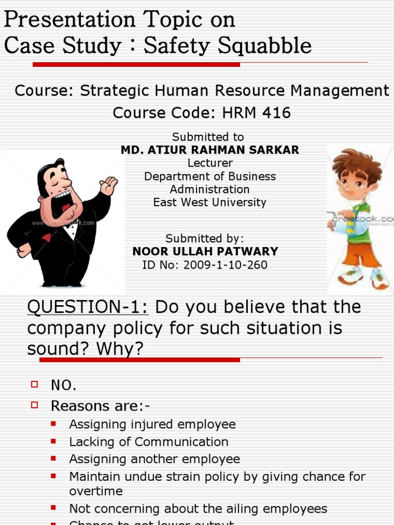 Course: Strategic Human Resource Management Course Code: HRM 416 | PDF