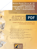 La Gamificación Como Técnica de Adquisición de Competencias Sociales