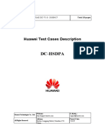 Huawei Test Case Description - DC-HSDPA (TC-WRAN12.0-UAE DC-V1.0-20100427)