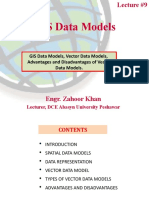 GIS Data Models: GIS Data Models, Vector Data Models, Advantages and Disadvantages of Vector Data Models