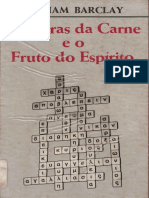 As Obras Da Carne e o Fruto Do EspÃ Rito - William Barclay