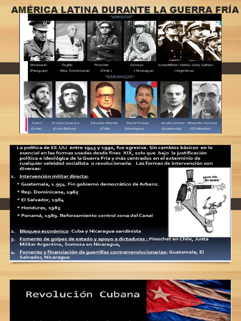 Impacto de la Guerra Fría en América Latina | PDF | Historia