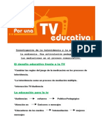 Investigación de la televidencia y la educación de la audiencia... original