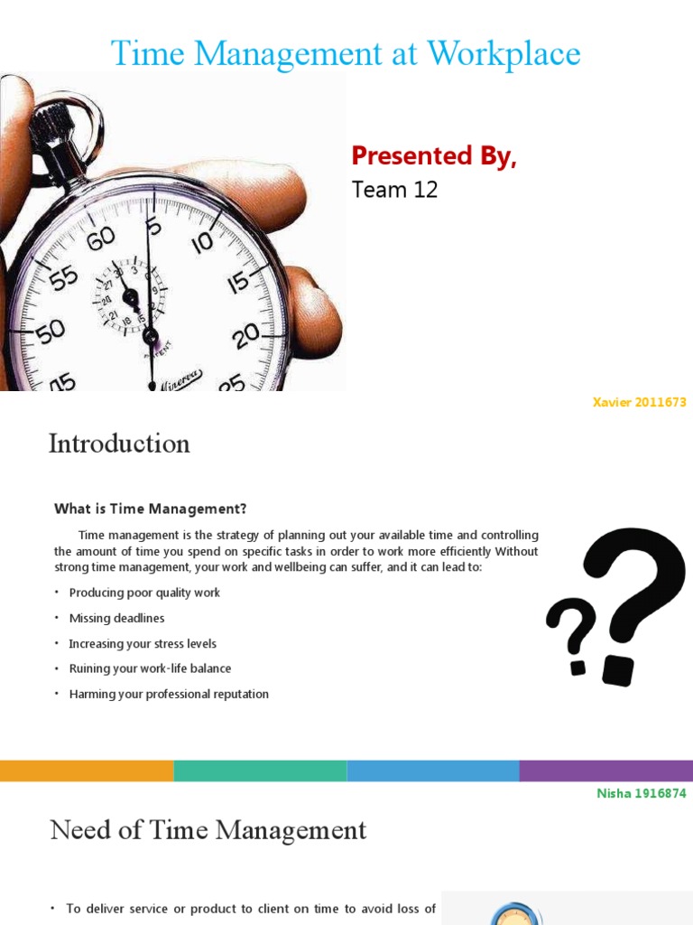Effective Time Management Strategies | PDF | Time Management ...
