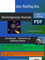 Desintegração Nuclear e Radioatividade