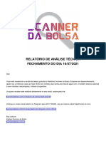 Scanner Da Bolsa 16-07-2021