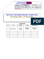 DOR-MER-PMT-RPT-0082 - QIT DORMS Project March. 2021 Monthly Progress Report