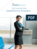 Questions & Answers: Cabin Crew Interview