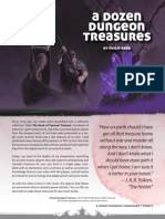 A Dozen Dungeon Treasures: by Philip Reed