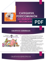 Catequesis Postcomunión y Reconciliación