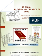 La Biblia: revelación del amor de Dios