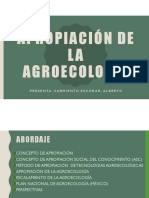 Apropiación de La Agroecología