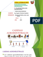 Cadenas Agroindustriales Diapositivas Jeiner Jean Carlos