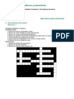 Actividades Formativas 3 Ecosistemas Terrestres