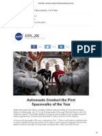 Yahoo Mail - Astronauts Conduct The First - Spacewalks of The Year
