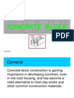 Lecture 6B Concrete Block