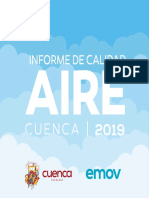 Informe Calidad Aire Cuenca 2019