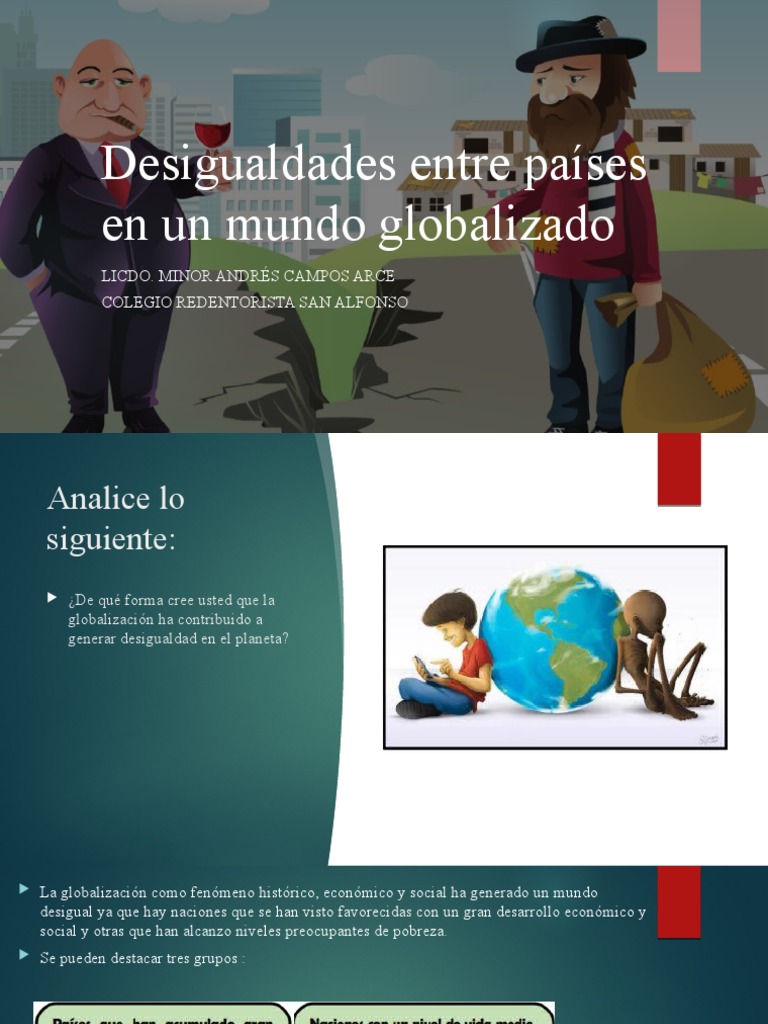 Desigualdades Entre Países en Un Mundo Globalizado | PDF | Desigualdad ...