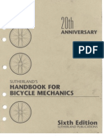 Handbook for Bicycle Mechanics by Howard Sutherland [6th Edition 1995]