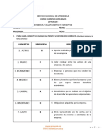 Taller Cuentas y Conceptos - Sena