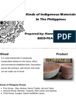 Kinds of Indigenous Materials