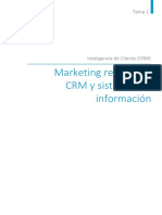 Tema1 - Marketing relacional, CRM y sistemas de información