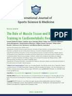 The Role of Muscle Tissue and Resistance Training in Cardiometabolic Health