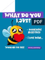 What Do You Love Possessive Adj by Brainy Publishing