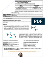 Guía de autoaprendizaje sobre hidrocarburos insaturados