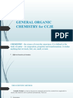 General Organic Chemistry For Ccje