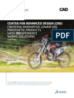 Center For Advanced Design (Cad) : Creating Innovative Lower-Leg Prosthetic Products With 3dexperience Works Solutions