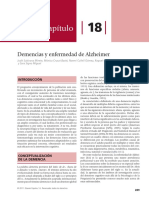 Cap Tulo 18 Demencias y Enfermedad de Al 2011 Rehabilitaci n Neuropsicol