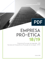 Relatório Do Pró Ética 2018-2019