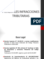 Principales Infracciones Tributarias