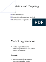 Segmentation & Targeting